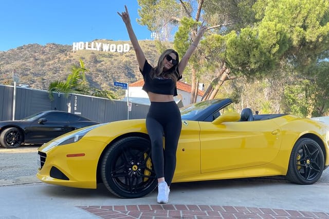 Best Ferrari California T Private Tour to Hollywood Sign View Point - Photo 1 of 13